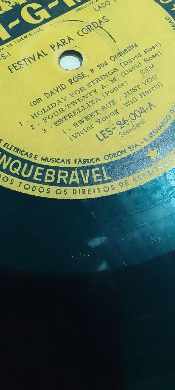 Otto Cesana e Sua Orquestra ? "Ecstasy"10 pole<br> <br>- Selo: Columbia / 33? RPM / 10 polegadas - Foto 5