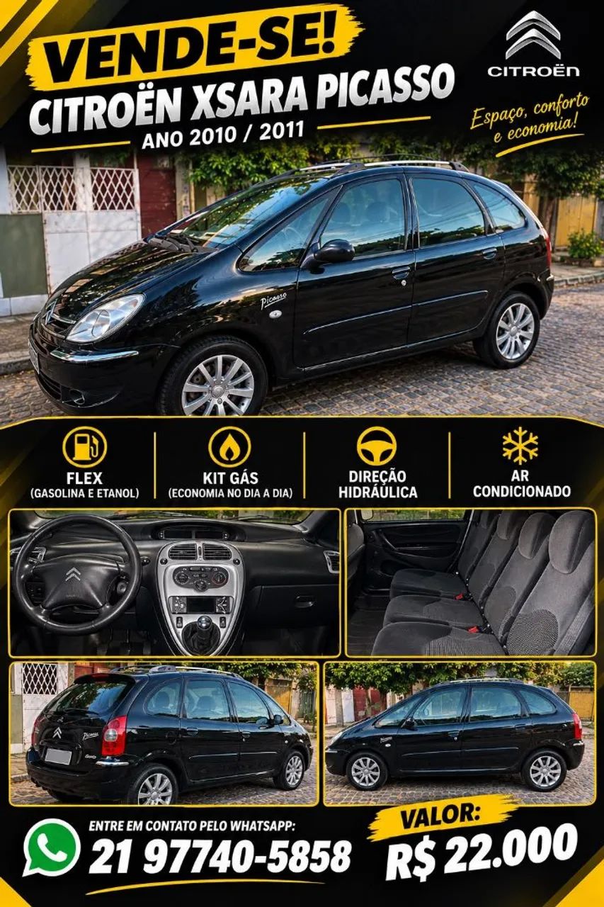 Citroën Xsara Xsara Picasso Exclus. 1.6/ 1.6 Flex 16V 2011
