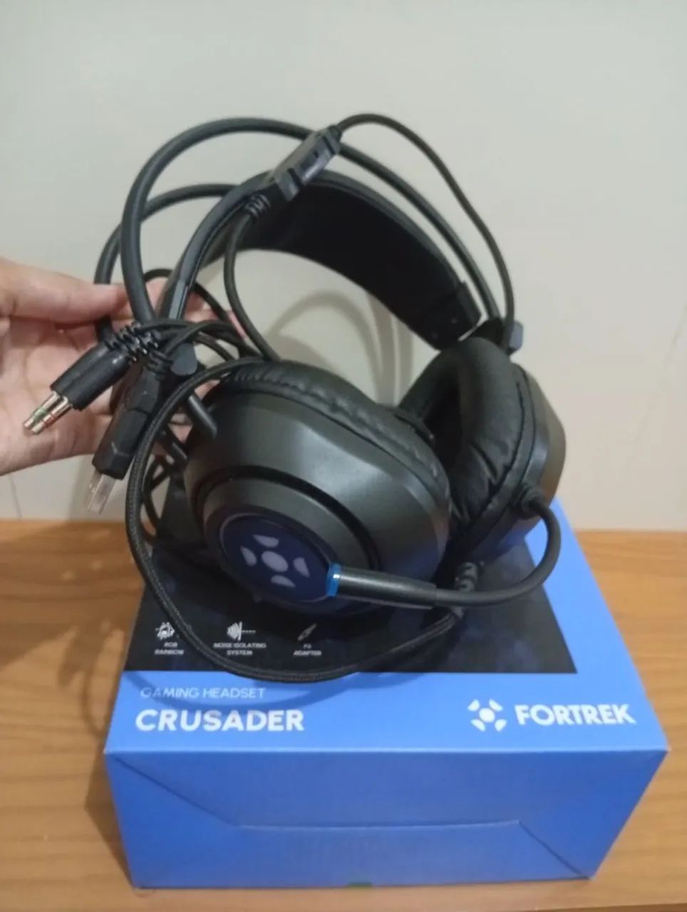 Headset Gamer Fortrek Crusader  - Foto 2