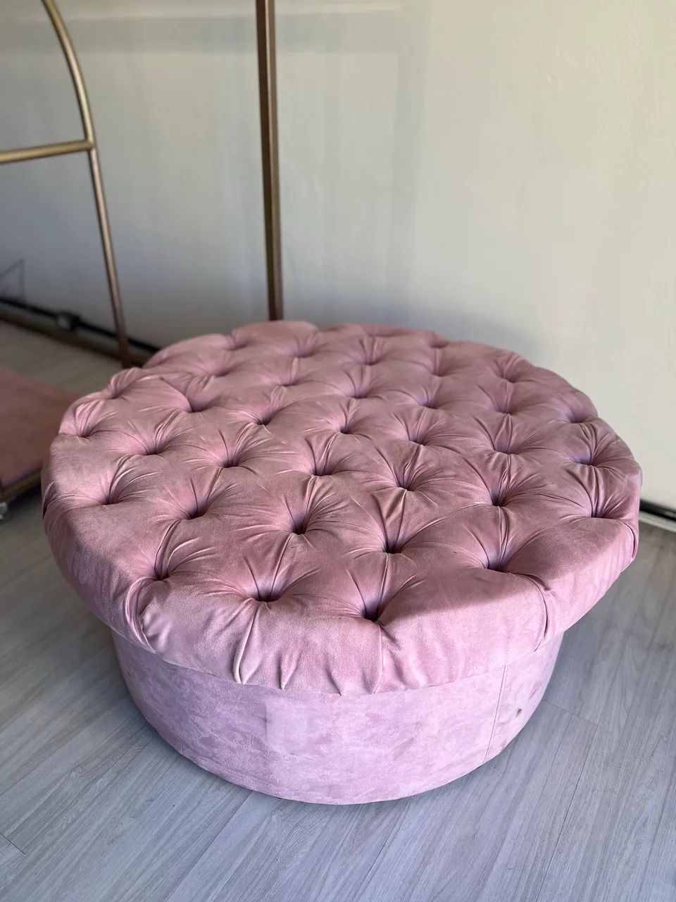 Puff rosa para loja - Foto 2