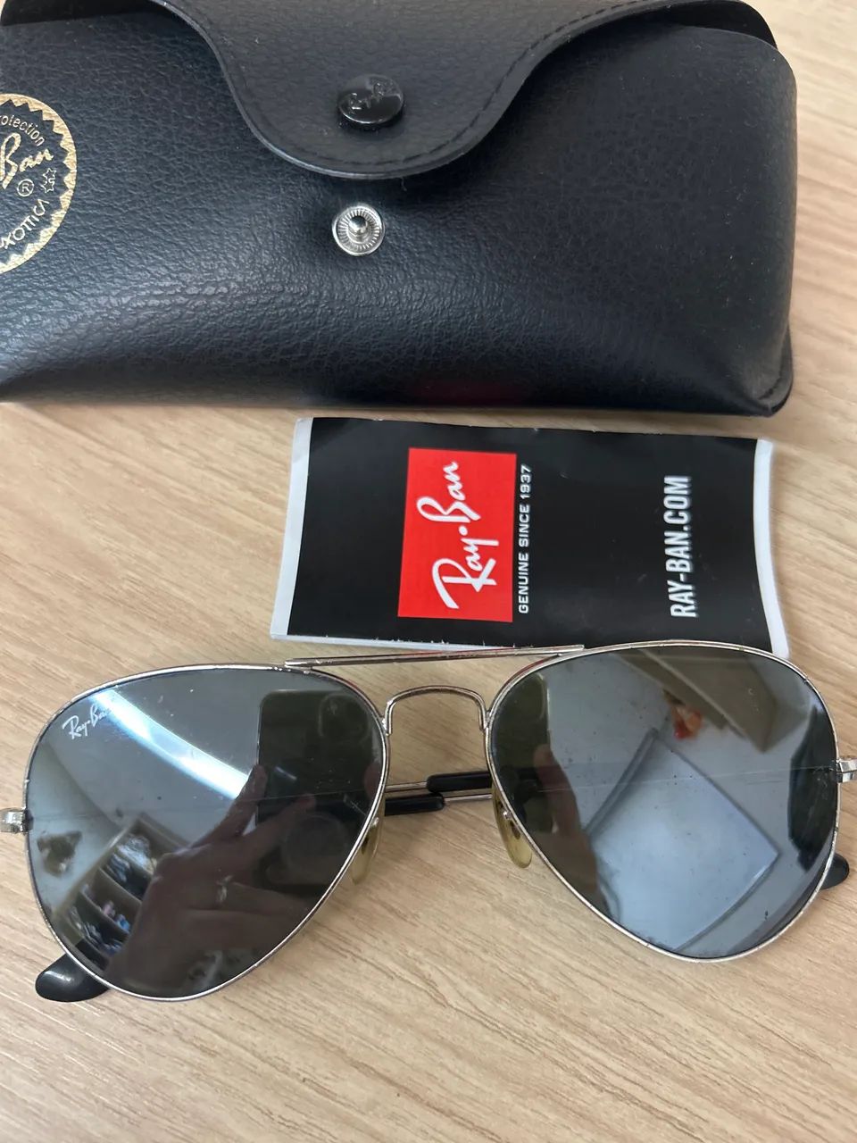 Óculos Ray ban aviador - Foto 3