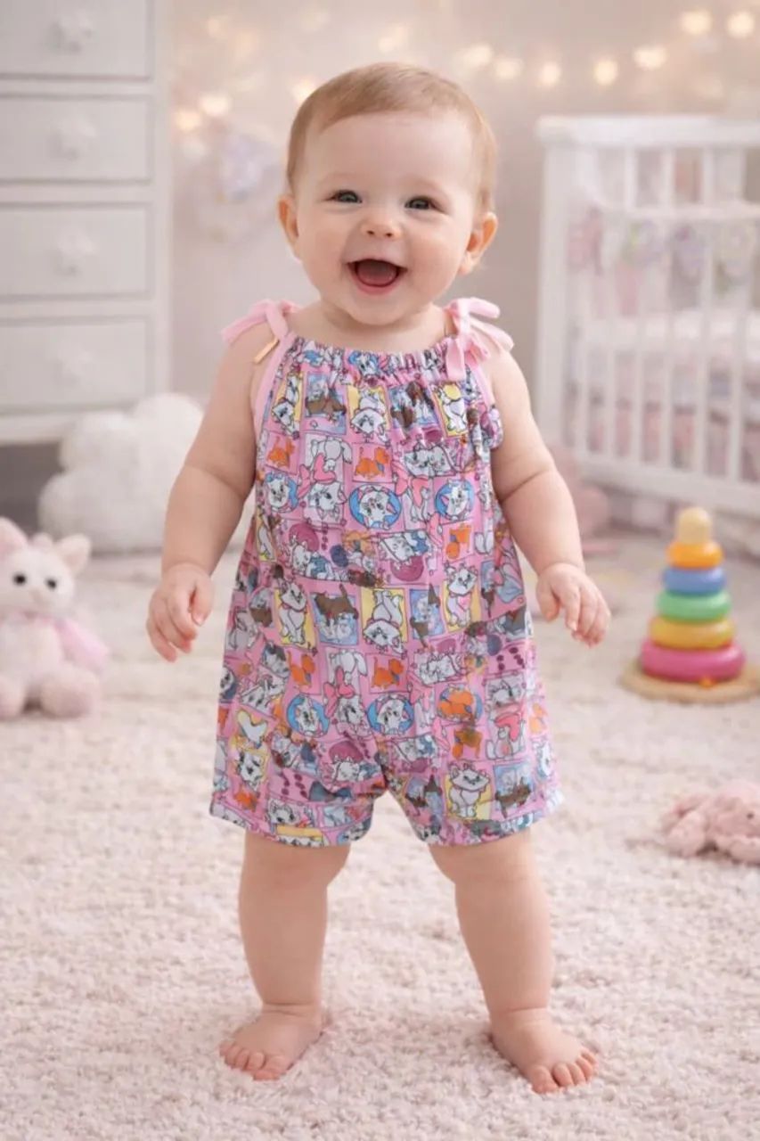 Roupas de bebê menina e menino 