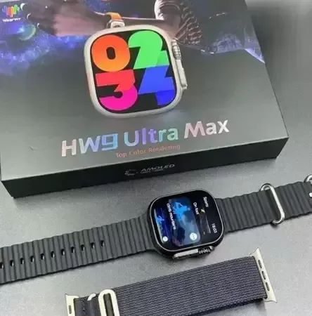 Relógio Inteligente HW9 Ultra Max AMOLED 49mm Lançamento Com GPS + Entrega Grátis