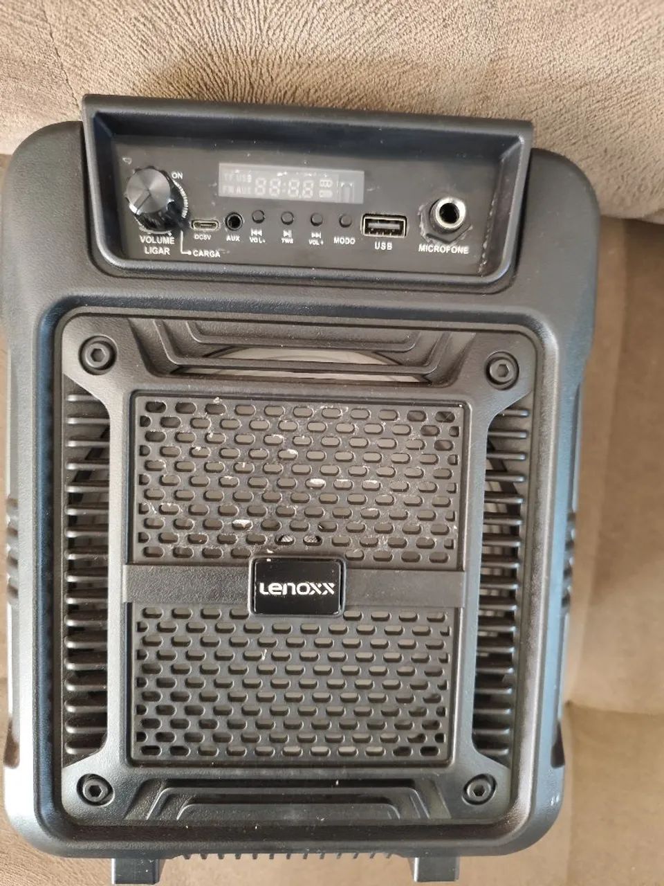 Caixa de som Bluetooth e radio Lenoxx - Foto 2