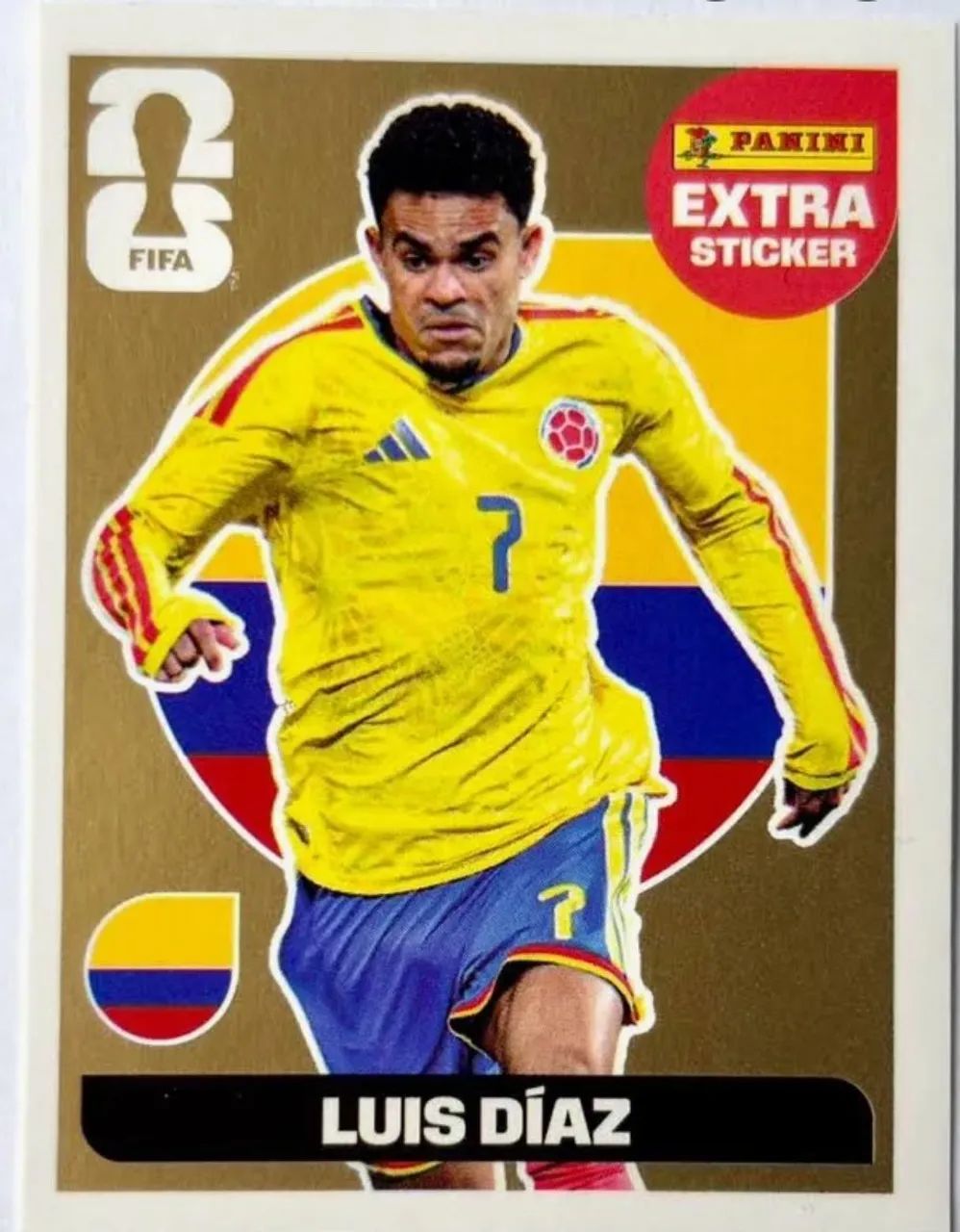 Figurinha Legend Luis Dias Ouro