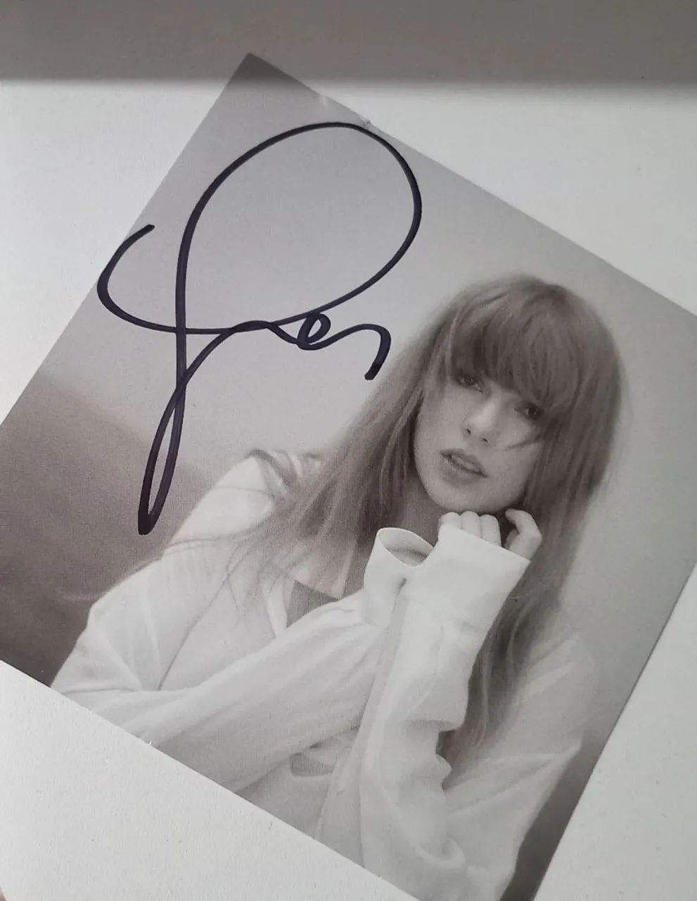 Card Autografado The Tortured Poets Department Taylor Swift - CDs