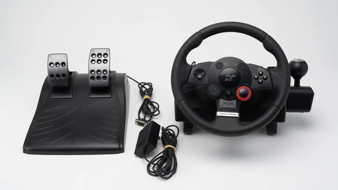 Logitech Driving Force GT Original | PS3 e PC | Force Feedback