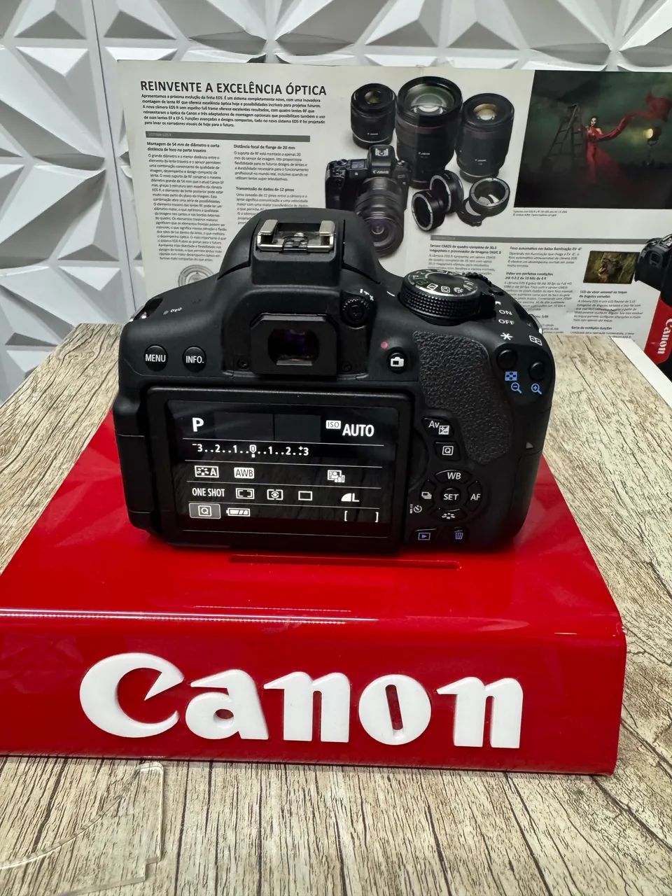 Cânon t6i completa impecável 1 ano de garantia  - Foto 5