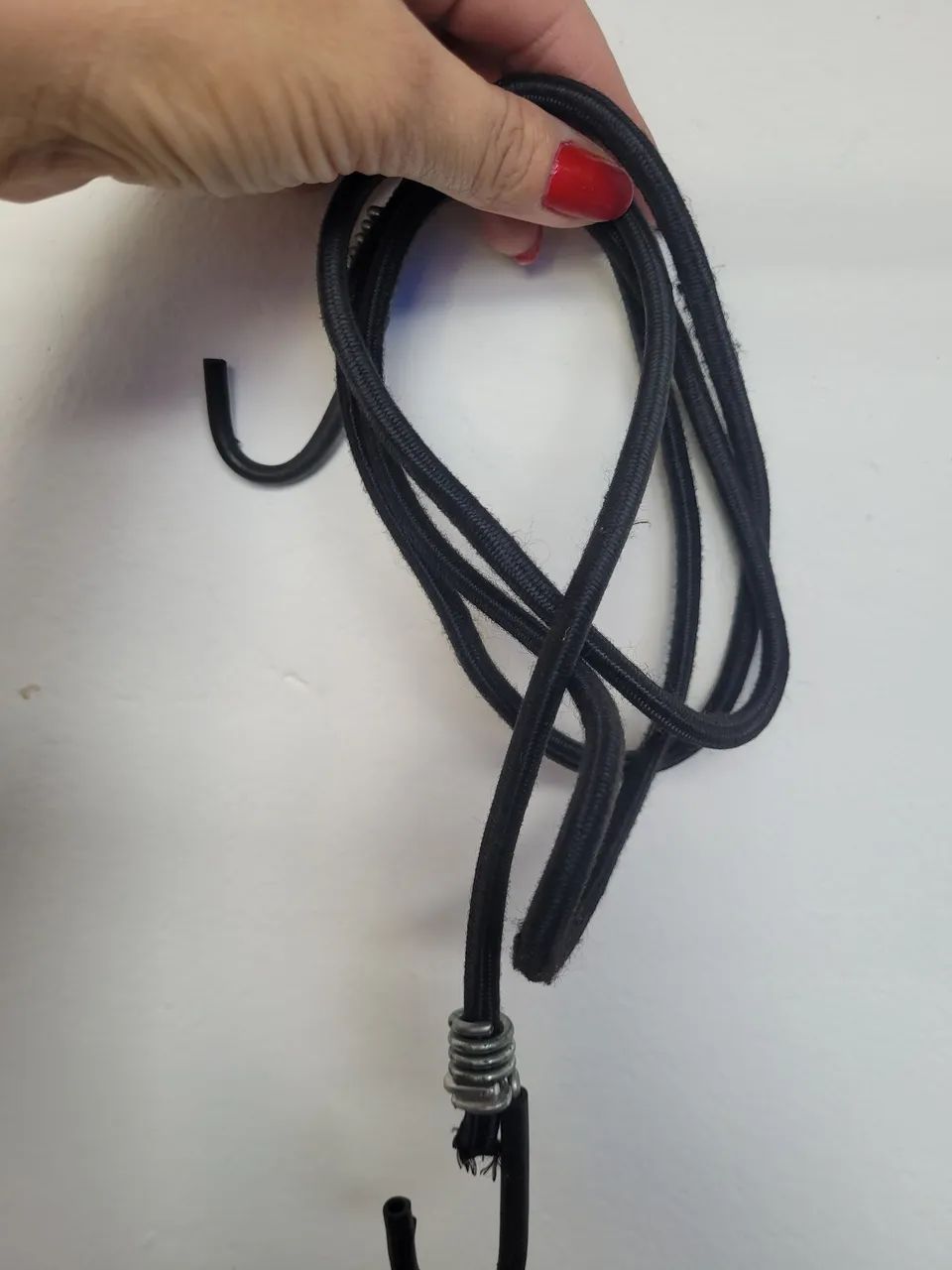 Corda Elástica tipo Aranha com Travas para Capacete - Foto 4