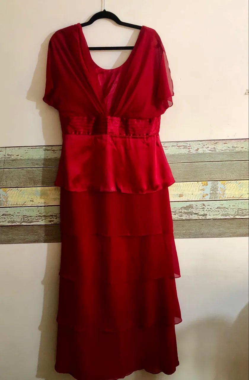 Vestido de festa vermelho - Foto 2