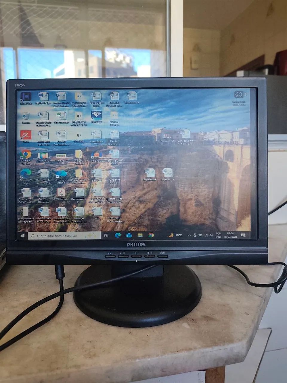 Monitor Philips 17 Polegadas LCD - Foto 5