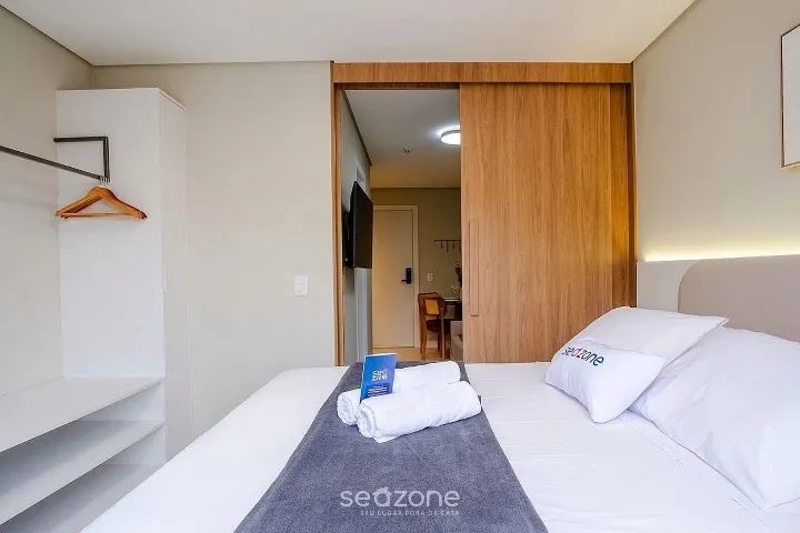 Studio no centrinho do Rosa com rooftop e piscina - Spot Rosa - Foto 4