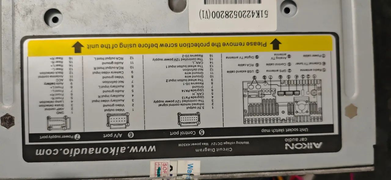 Central Multimídia Aikon Phonelink Honda HR-V (Modelo K-422
