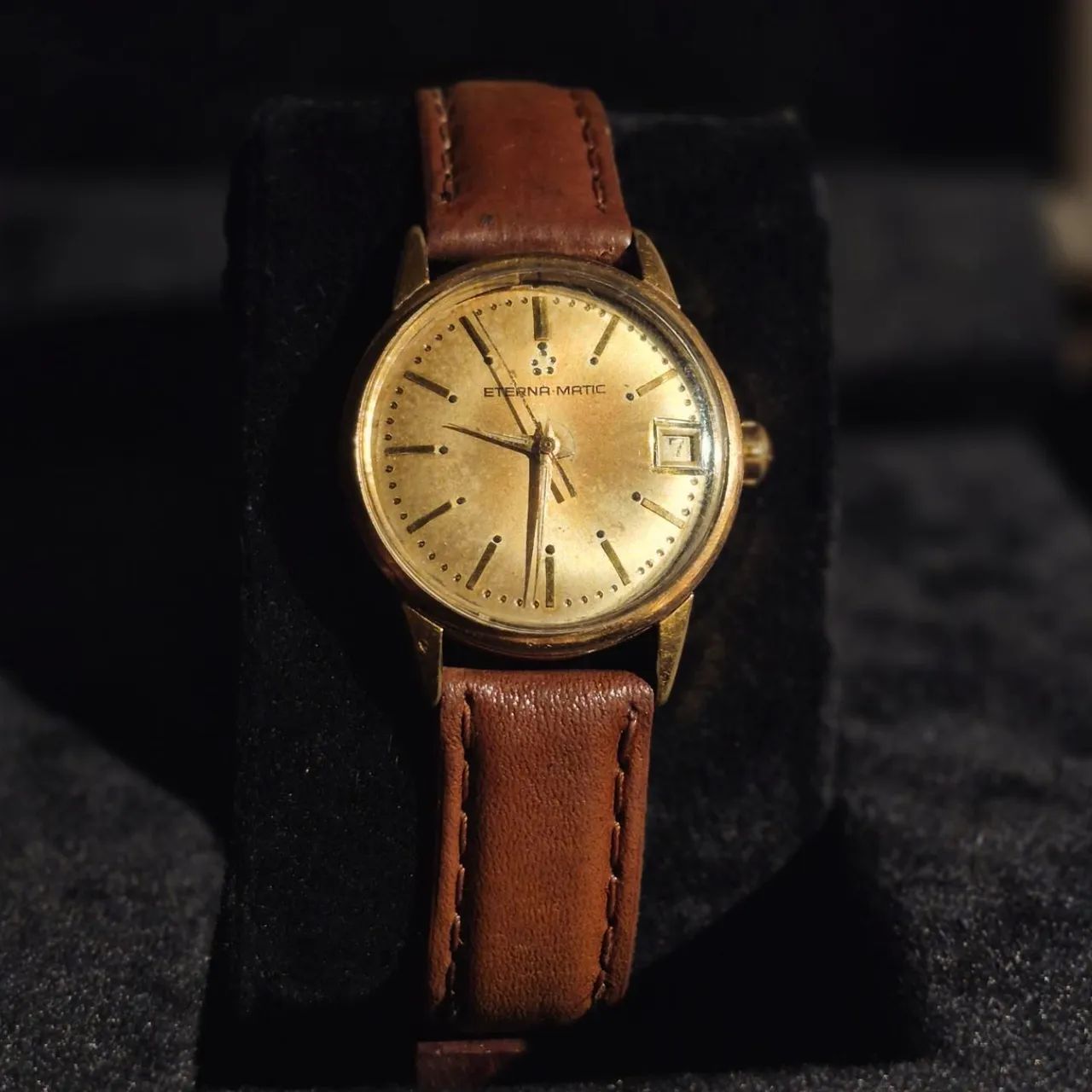ETERNA MATIC | DATE | PLAQUE D'OR | 1964