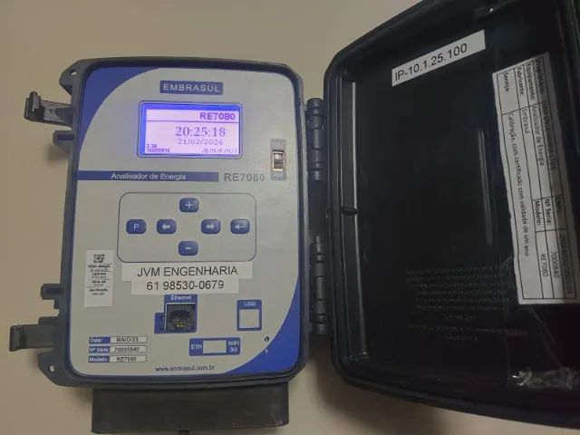 Analisador de Energia RE7080 Embrasul - Foto 5