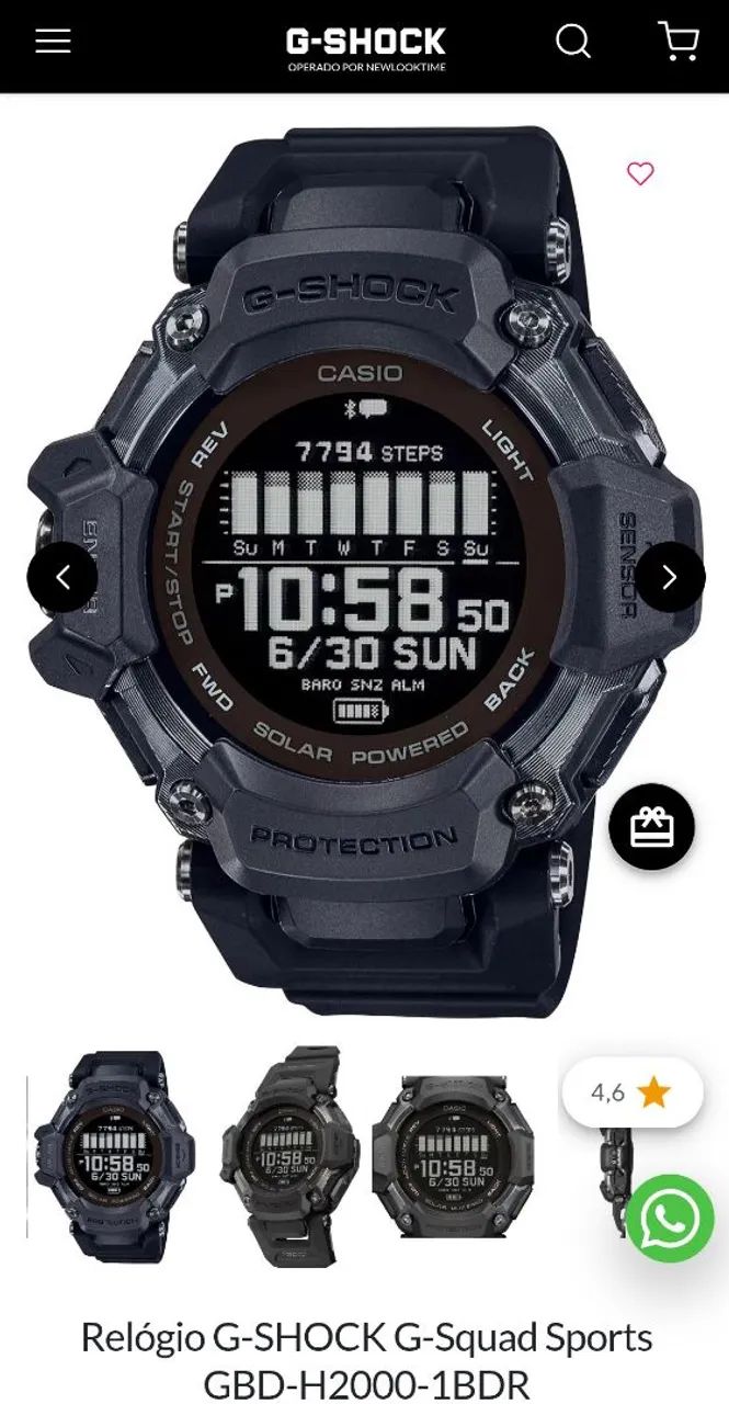 G-Shock GBD H2000