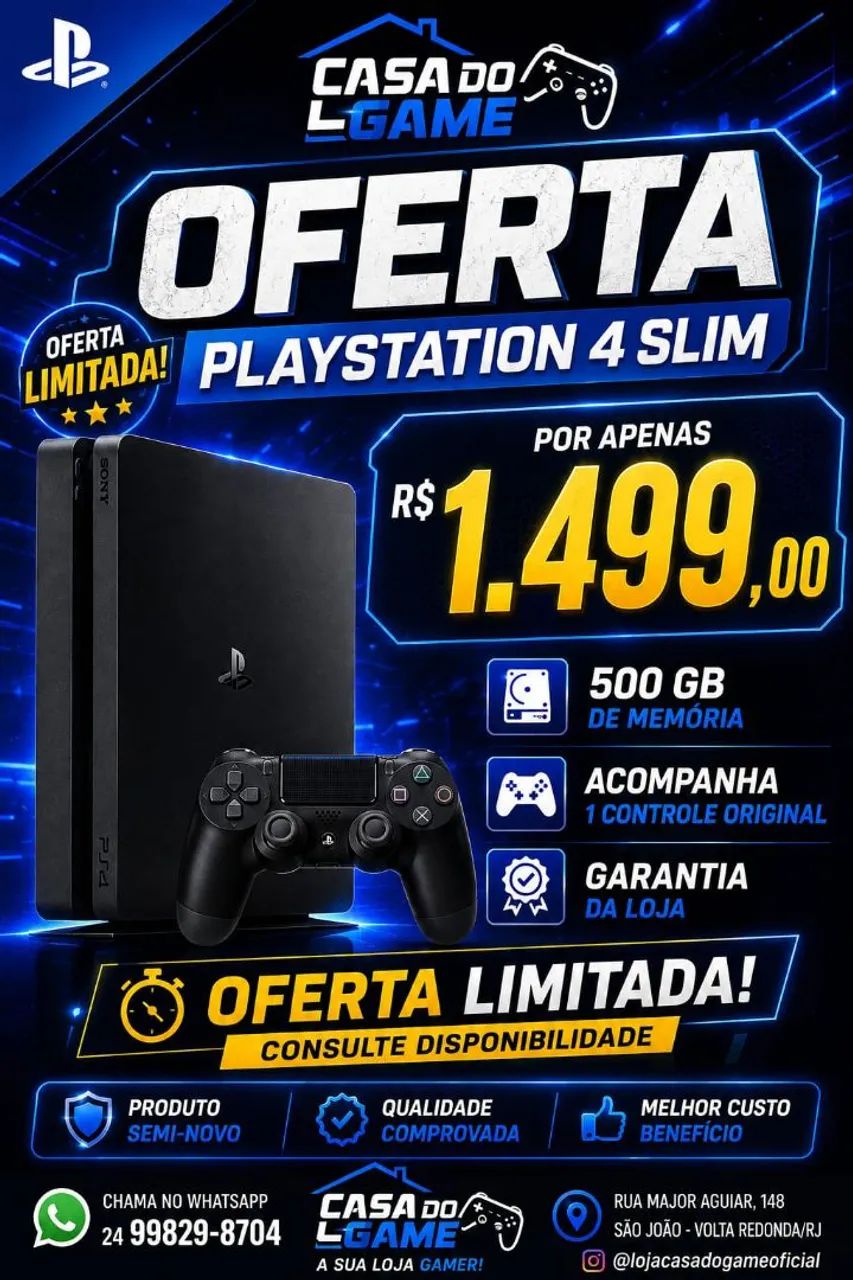 Ps4 Slim 500gb