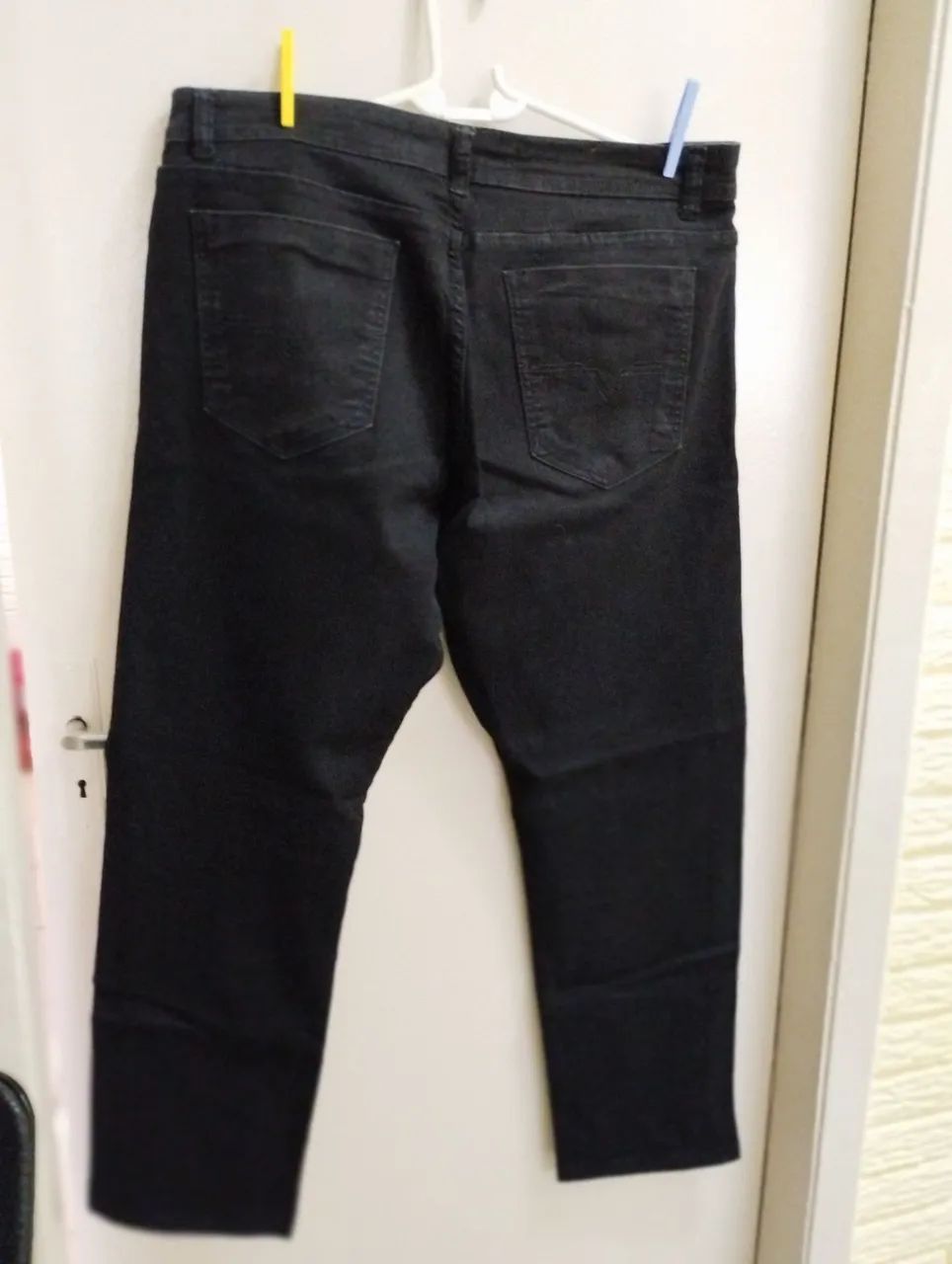 Calca jeans masculina preta  - Foto 2