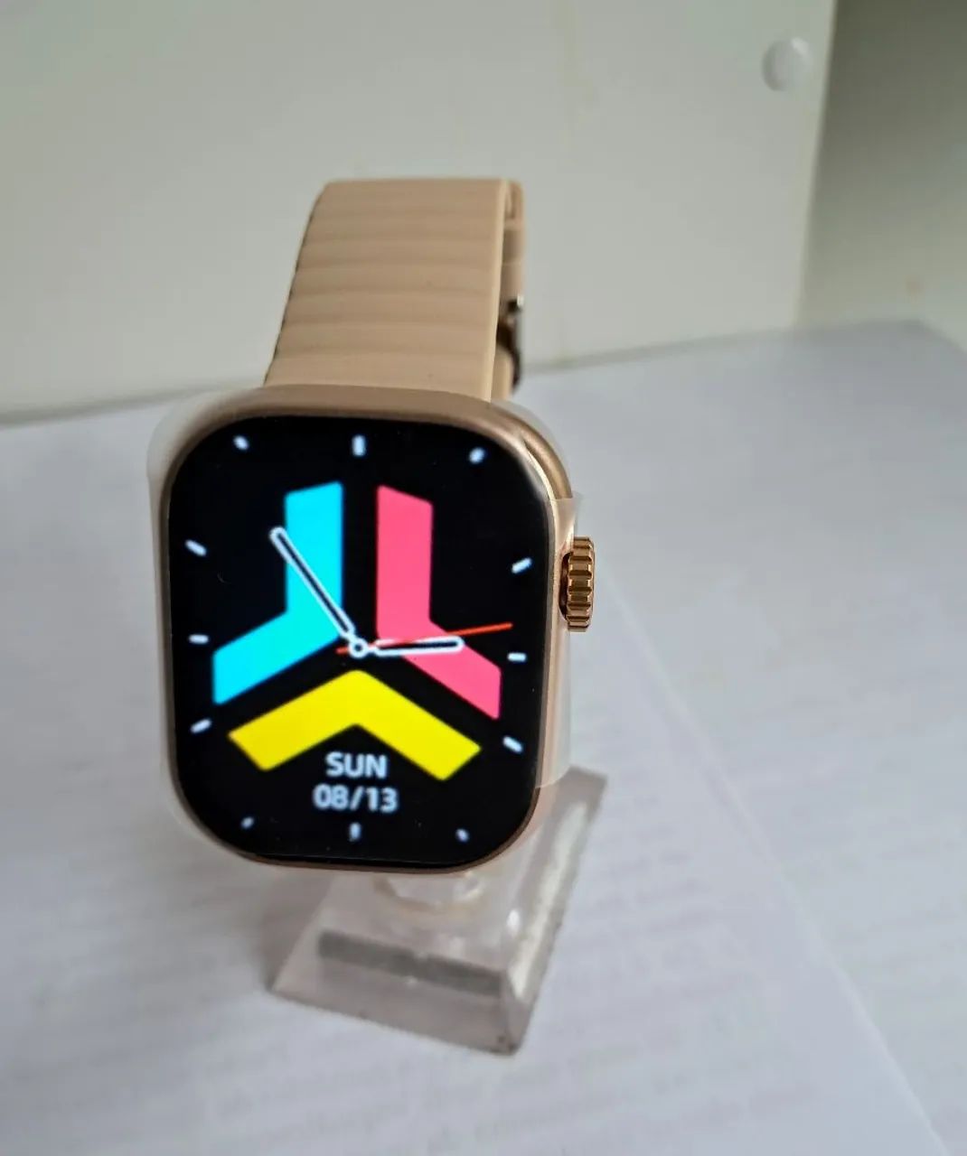 Smartwatch-Senbono cor-Black/Gold+tela 2.01 inch bluetooth 5.1 - Foto 3