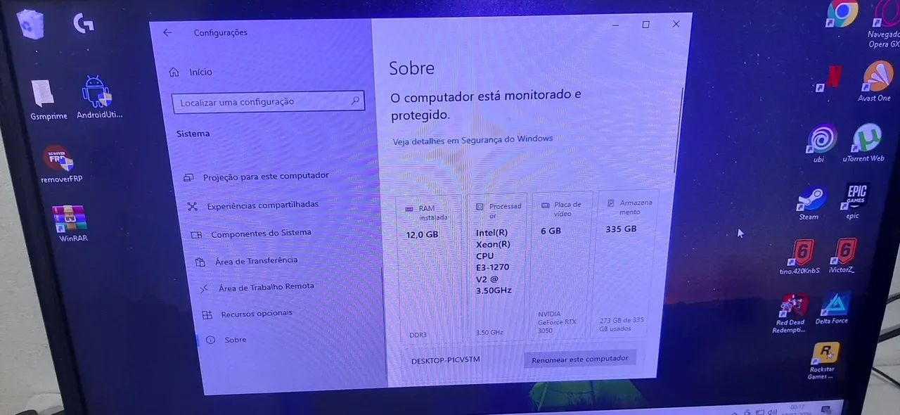 PC Gamer Gforce RTX 3050 - Foto 4