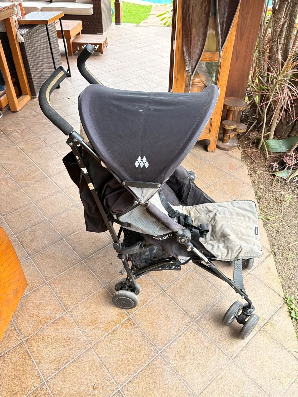 Carrinho de bebê (Guarda-chuva) Maclaren - Foto 4