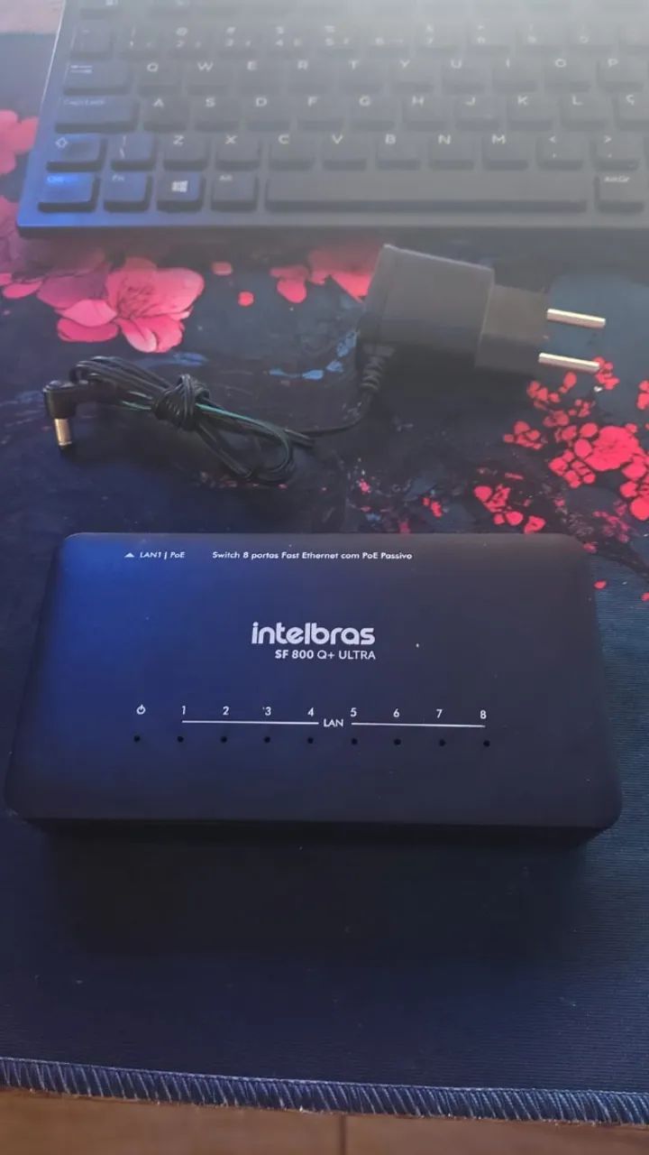 Switch Intelbras 8 Portas 10/100MBPS