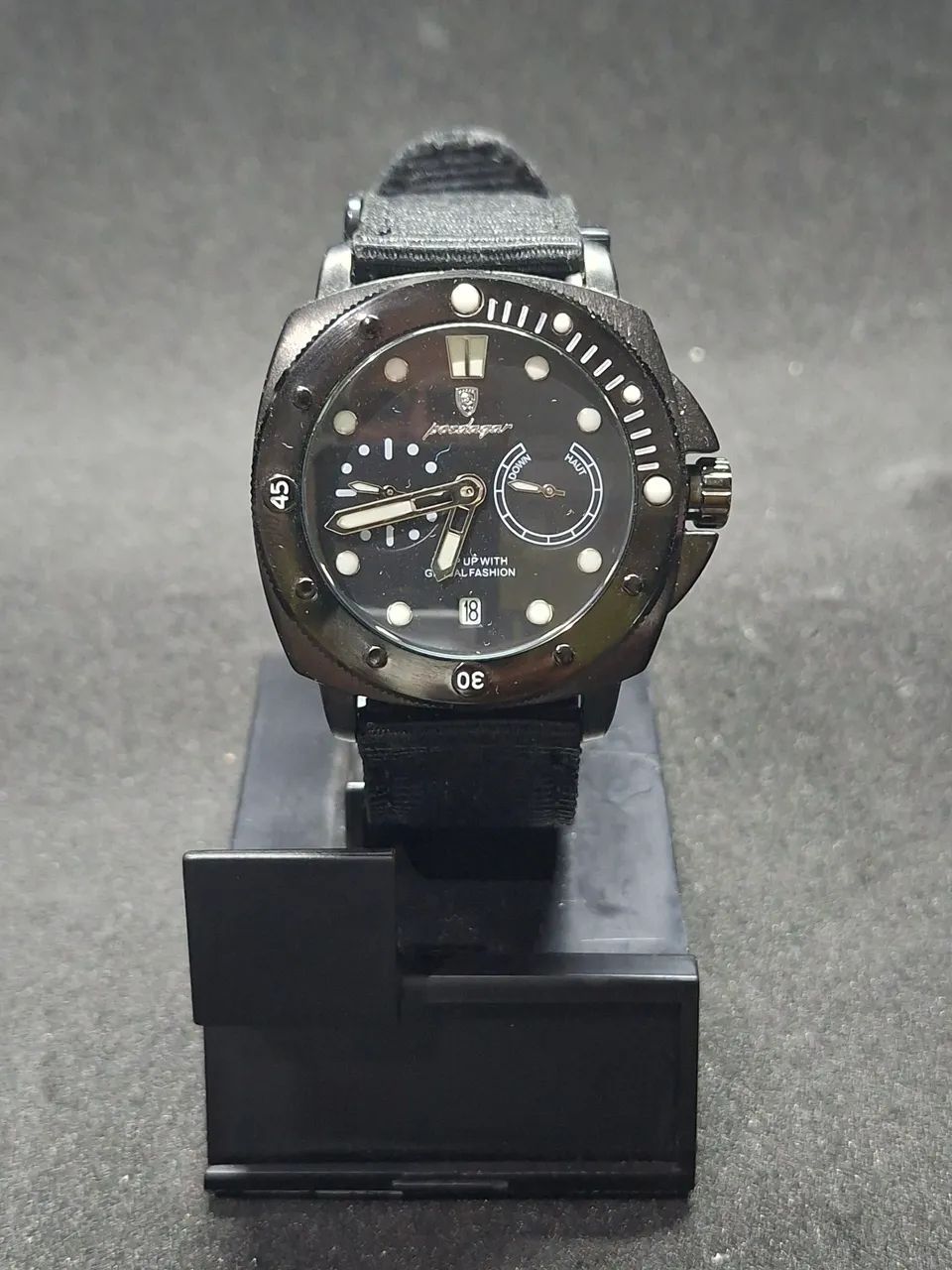 Relógio Poedagar modelo 690B pulseira em lona. - Foto 4
