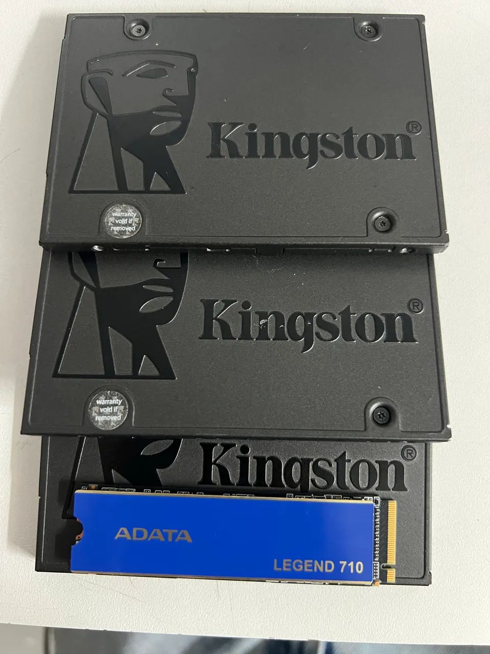 VENDO SSD SATA E NVME