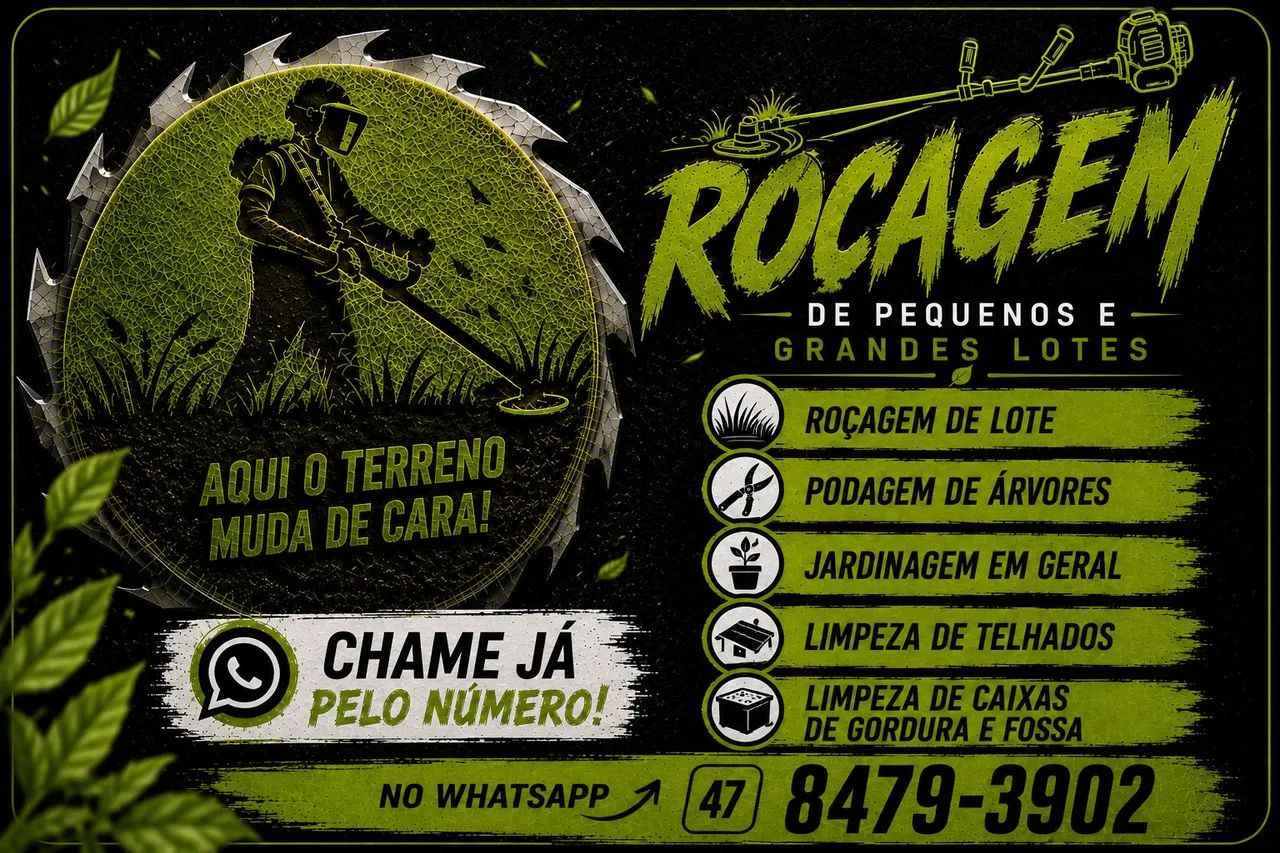 SERVIÇOS DE ROÇAGEM 