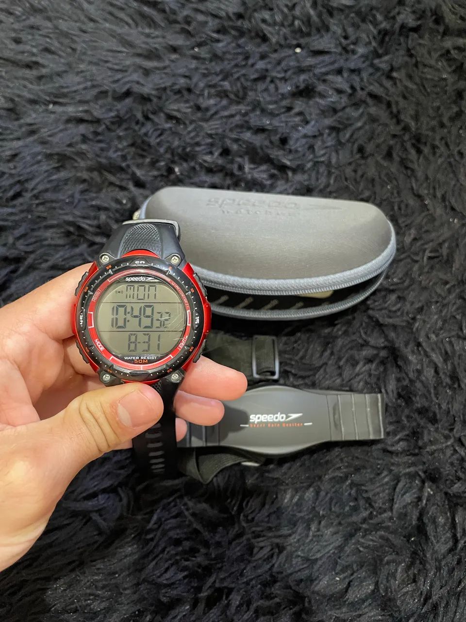 Speedo com cinta de frequência cardíaca  - Foto 4