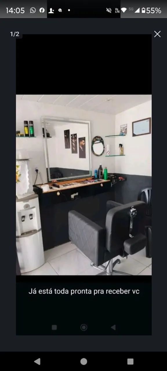 Móveis pra salão ou barbearia ?
