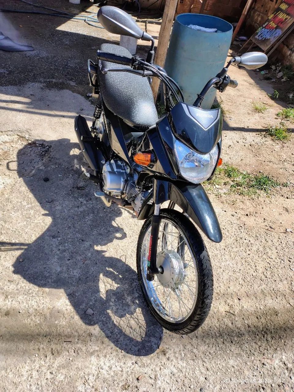 Honda Pop 110i ES - Praticamente Zero KM!  - Foto 2
