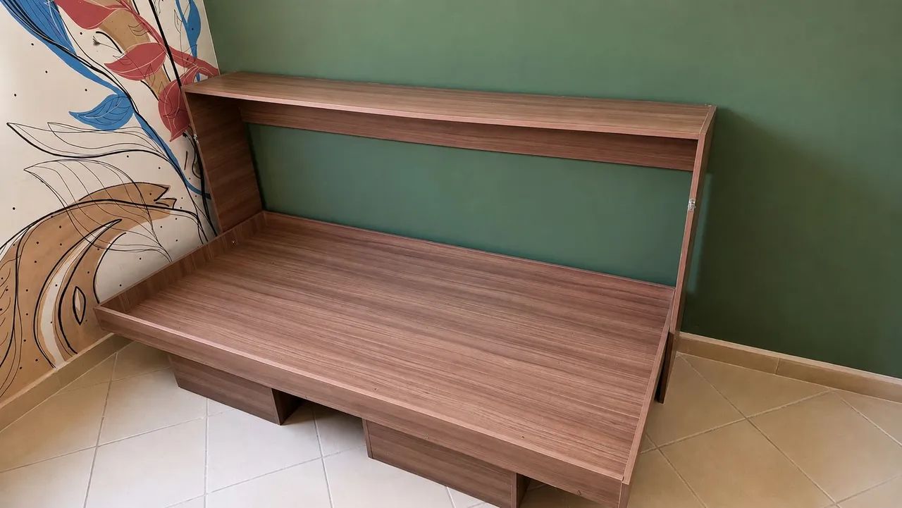 Cama embutida na parede articulada  - Foto 2