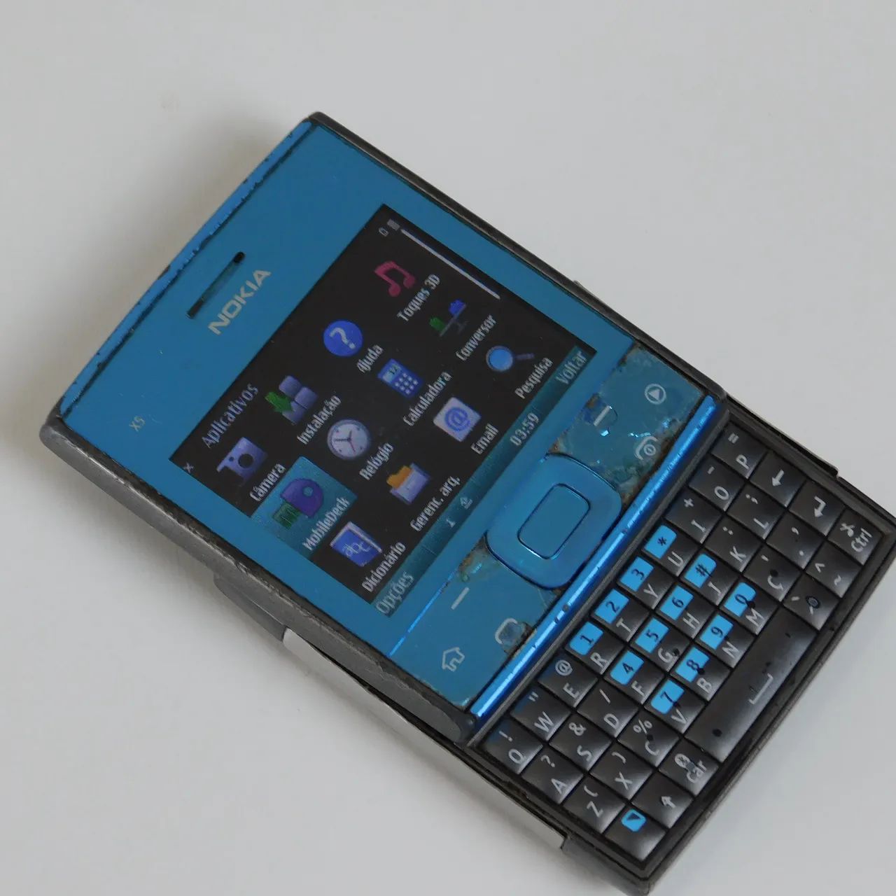 Nokia x5-01 azul - Foto 4
