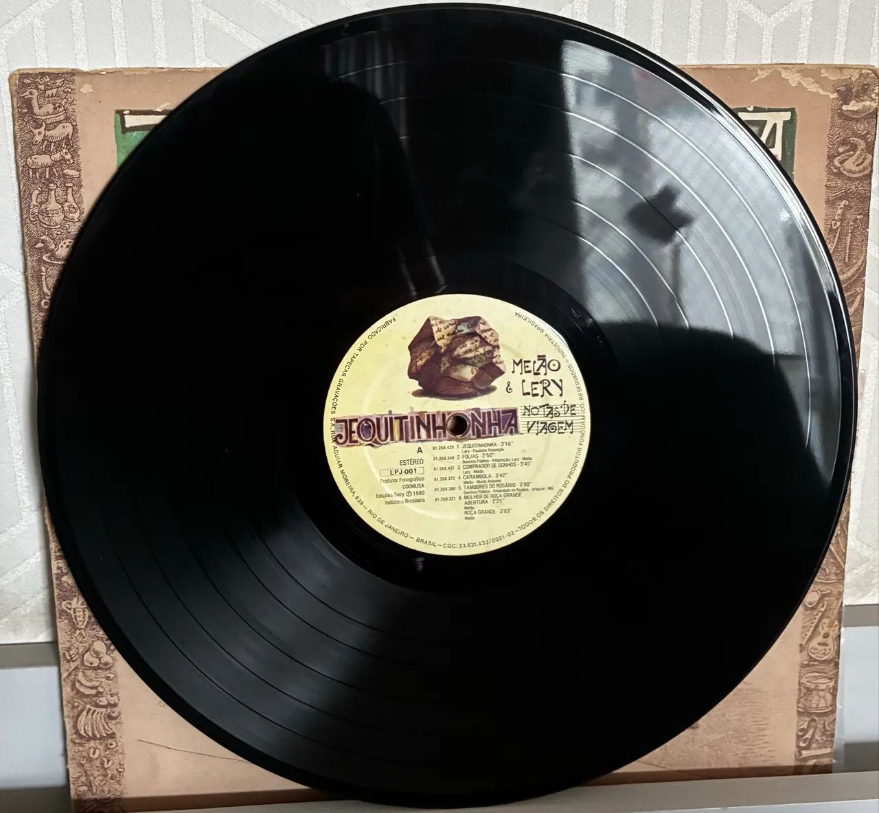 Disco vinil Melão e Lery - Jequitinhonha Notas de viagem - Foto 3