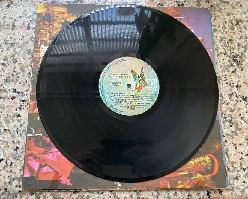 Disco de Vinil Transe Total - A Cor do Som - Foto 5