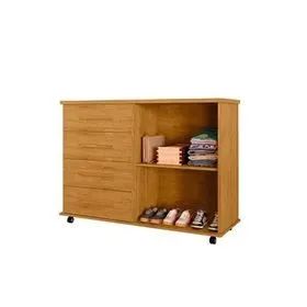 Cômoda 2 Portas e 4 Gavetas Ripado - (Oferta)!!! - Foto 3