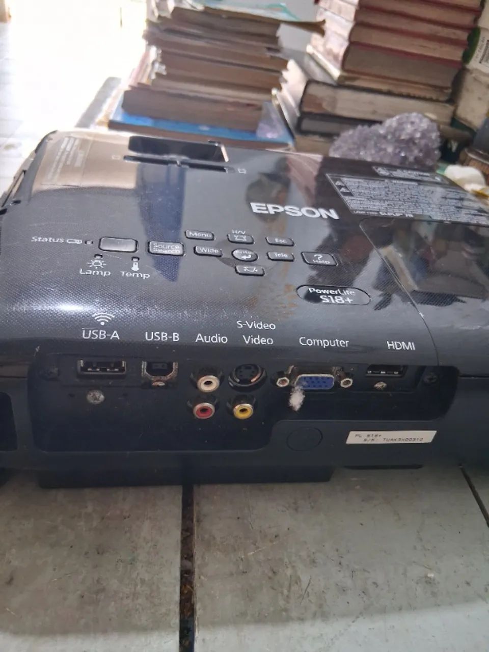 Projetor Epson S18 Powerlite HDMI