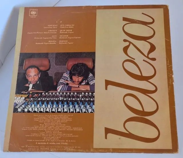 Vinil Fagner Beleza LP 1979 Original - Foto 5