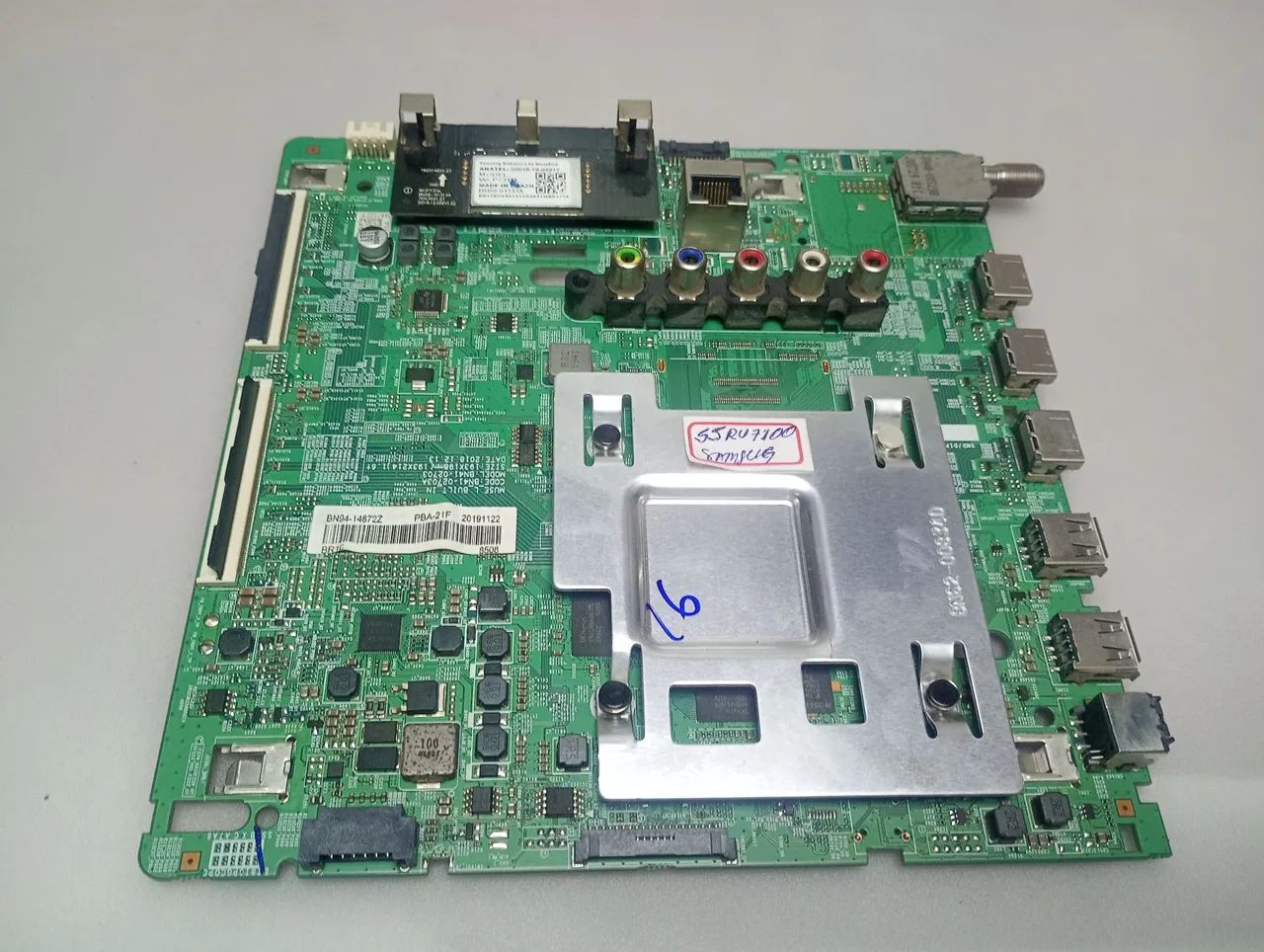 placa principal Samsung un55RU7100g original funcionando perfeitamente 