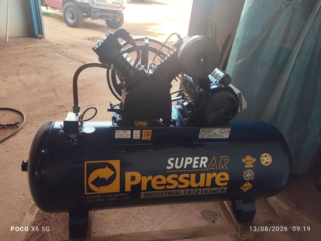 Compressor novo, nunca usado