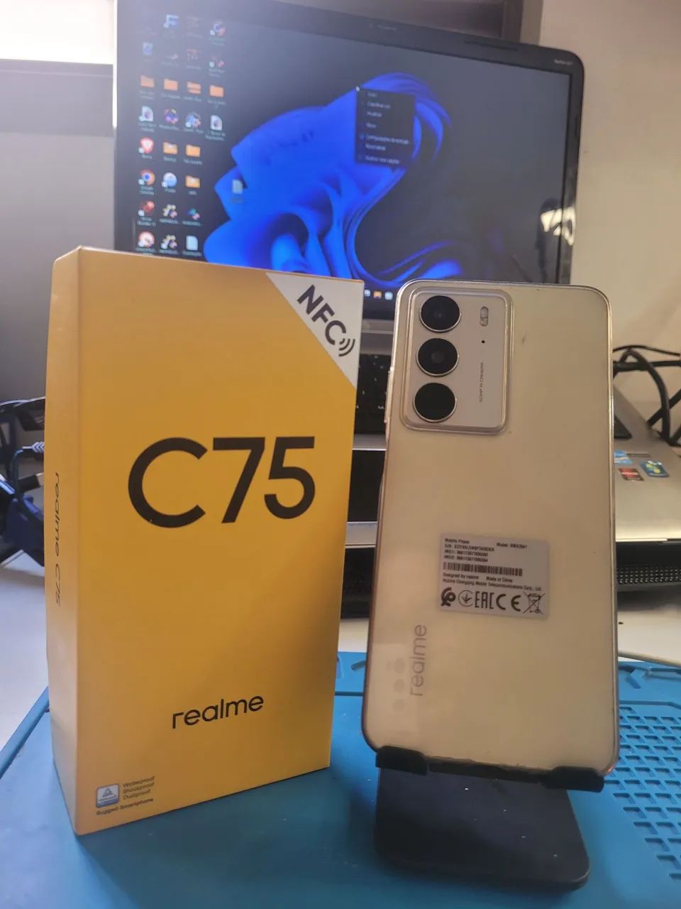 Realmi C75 256 gigas - Foto 2