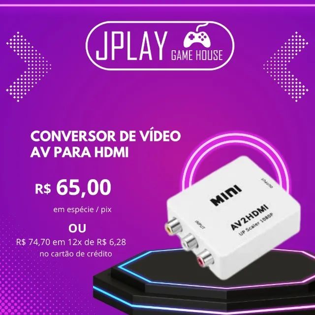 Adaptador AV para hdmi / Ps2