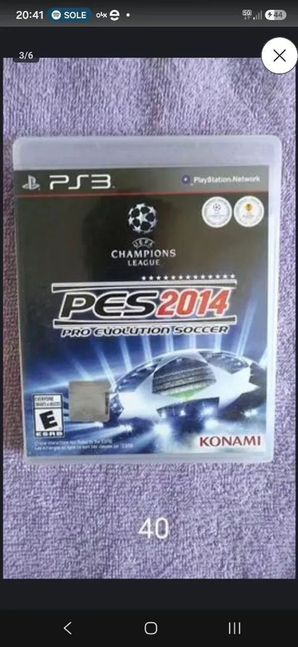 PES 2014 PS3, Original