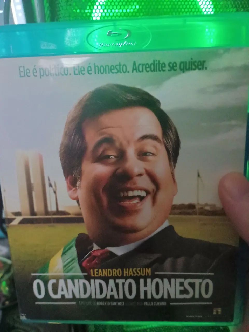Blu Ray candidato honesto filme original bd