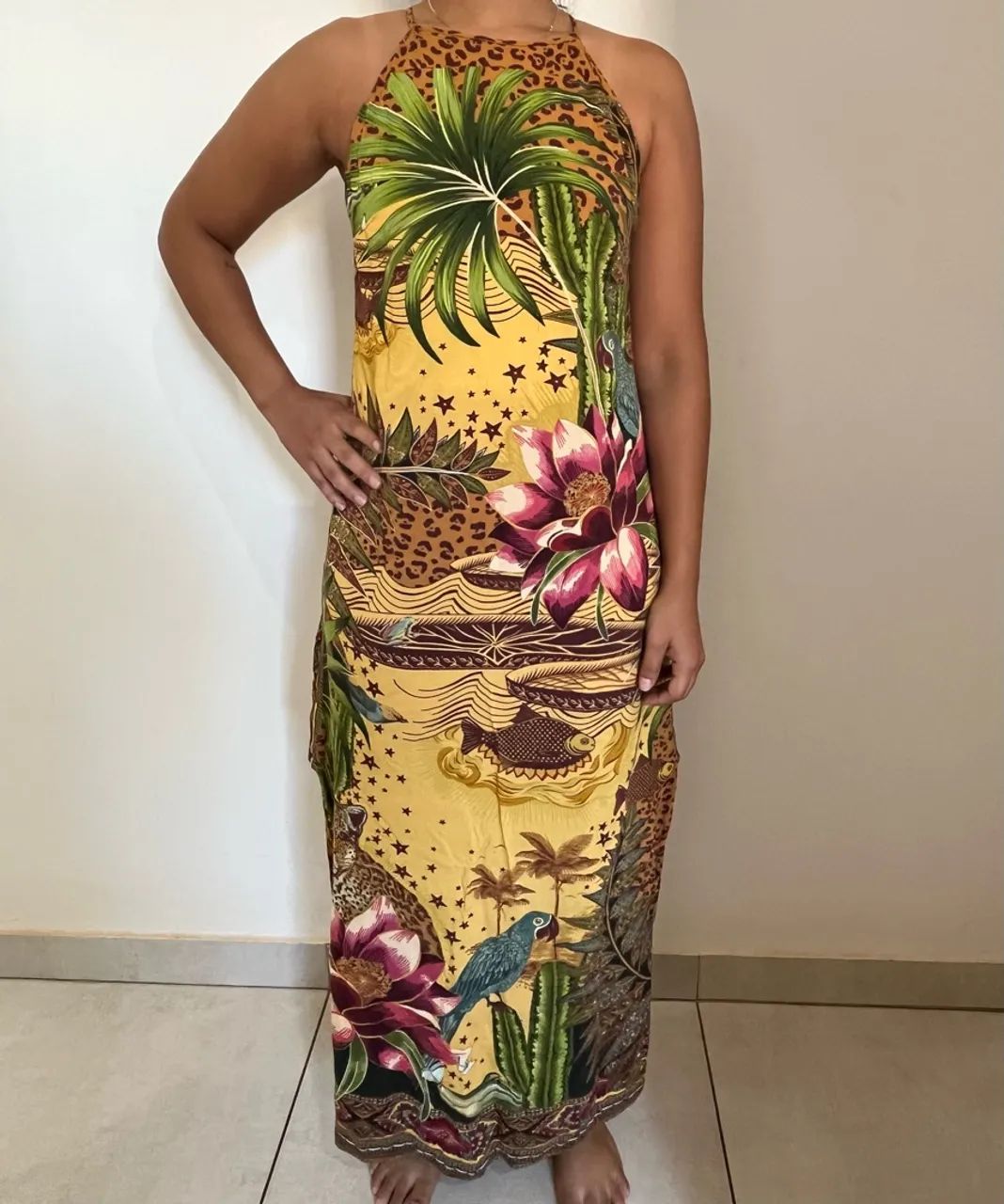 Vestido longo Farm, G - Foto 3