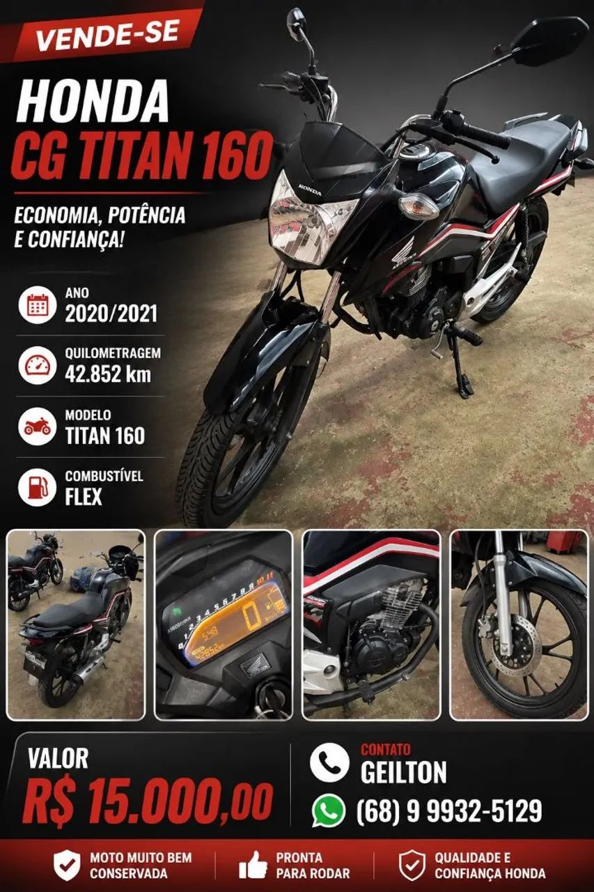 Vendo moto CG Titan 150 - Foto 5