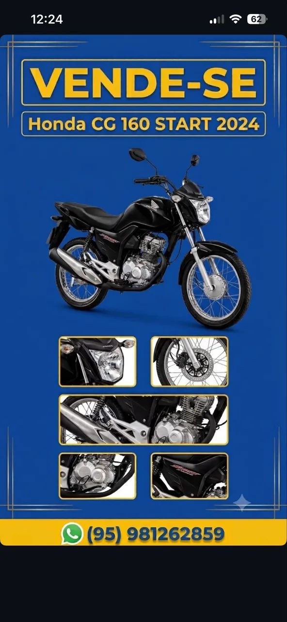 Honda cg160 start 2024