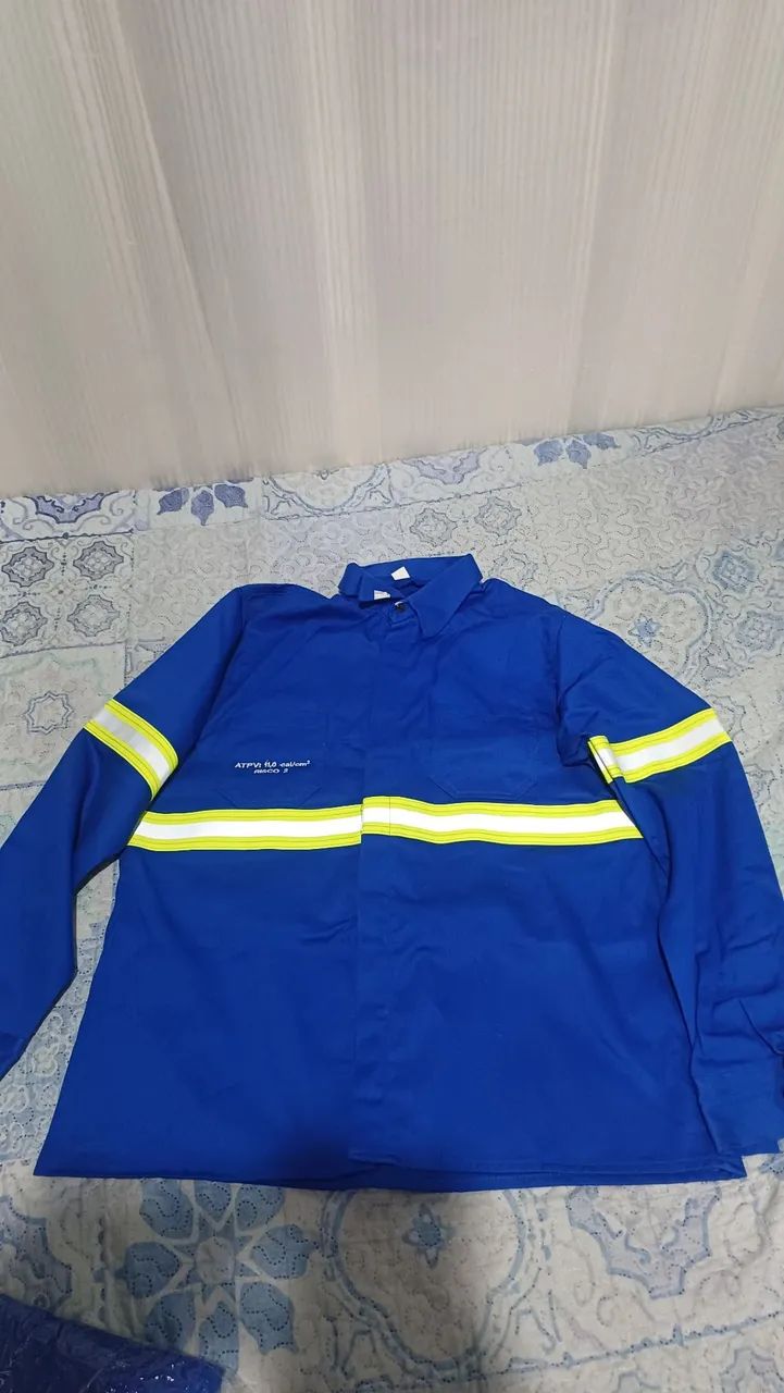 Camisa eletricista risco 2