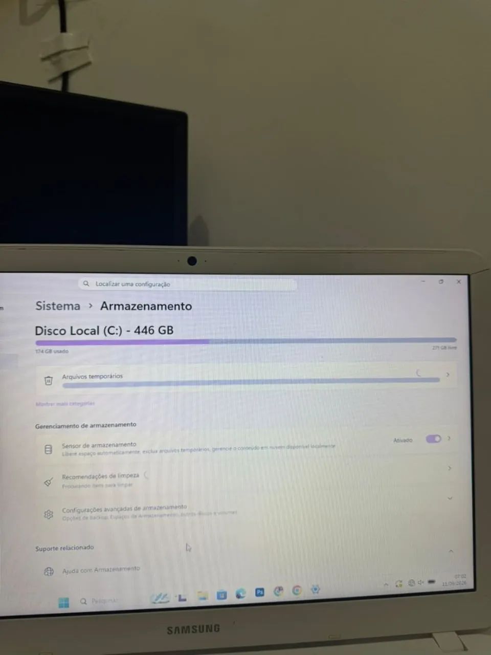 Notebook Samsung e monitor nexara - Foto 3